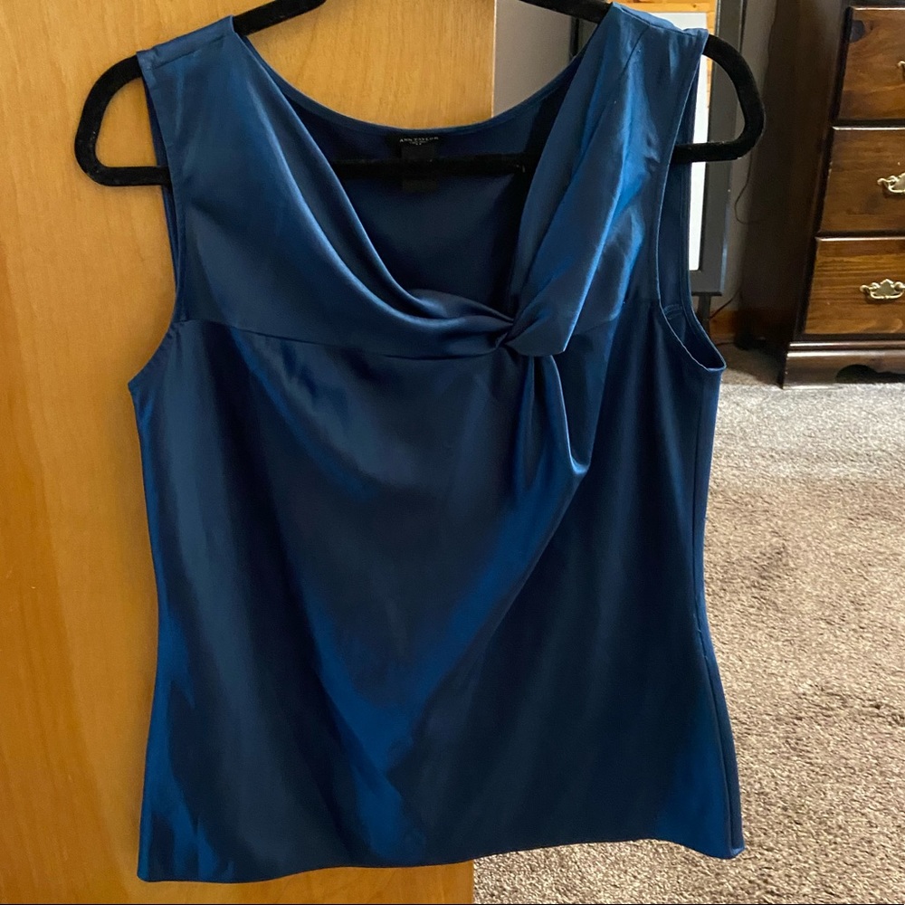 Ann Taylor sleeveless blouse